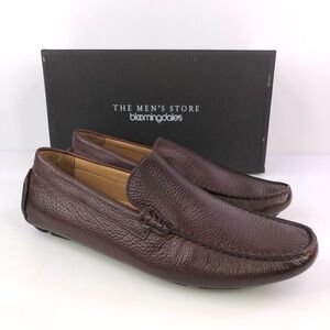 The Men’s Store Bloomingdales Espresso Venetian Loafer Shoes